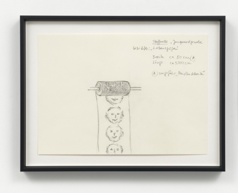 Dorothee von Windheim, Entwurfsskizze zu 