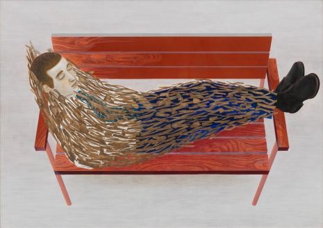 Tetsuya Ishida, The Sleeping Bag Worm, 1995 , Gagosian