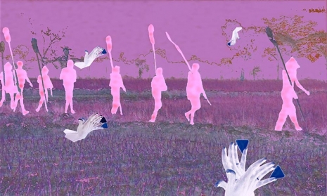 The Otolith Group, The Speaking Motions of Gesture: And the slow musical oars ran dripping, 2026 , greengrassi