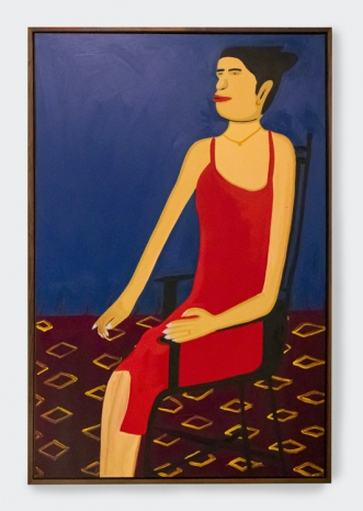 Marcus Jahmal , Portrait of Alexandra, 2025 , Anton Kern Gallery
