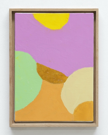 Etel Adnan , Satellites 18, 2020 , Galerie Lelong