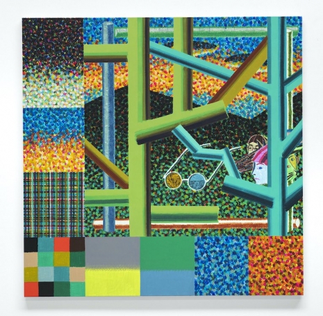 Hyunsun Jeon, Sunset and Faces, 2025 , Galerie Lelong