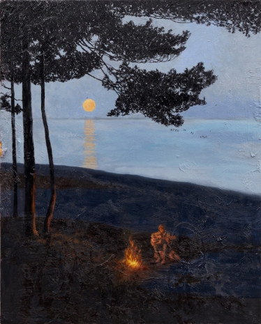 Friedrich Kunath , I Used To Be Cool (Campfire), 2026 , Tim Van Laere Gallery