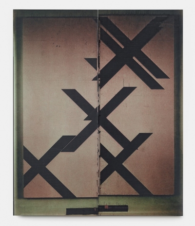 Wade Guyton , Untitled, 2026, Galerie Chantal Crousel