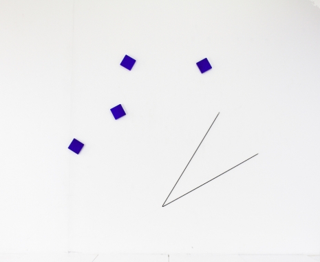 Mehdi Moutashar , Deux Carrés, 2023 , Lawrie Shabibi