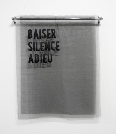 Joël Andrianomearisoa, Baiser Silence Adieu, 2015 , Sabrina Amrani
