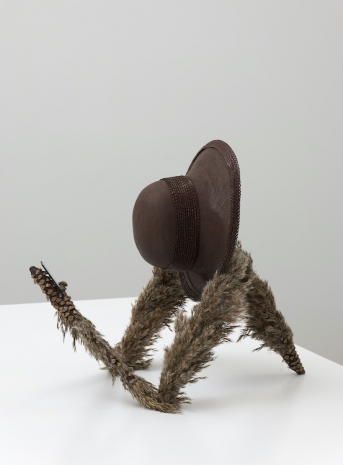 Rasmus Myrup, Chapeau Chéri·e·x (Roseaux), 2025-2026, Galleri Nicolai Wallner