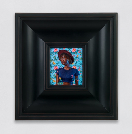 Kehinde Wiley , Portrait of Okedairo Oluwafisayo Adenike, 2024 , Sean Kelly