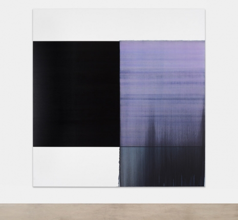 Callum Innes , Exposed Painting Delft Blue Phthalocyanine, 2019 , Sean Kelly