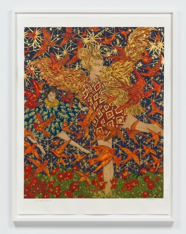 Marcel Dzama, Fire dance with me, 2025 , Sies + Höke Galerie