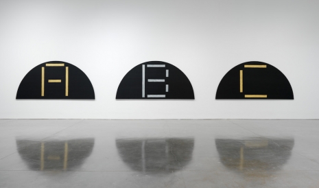 Ed Ruscha, A, B, C, 1987 , Gagosian