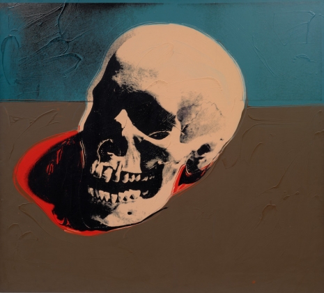 Andy Warhol , Skull, 1976 , Gagosian