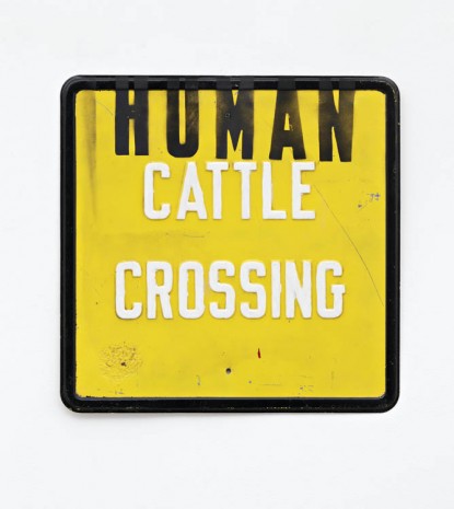 Mike Lood, HUMAN CATTLE CROSSING, 2013, Peres Projects