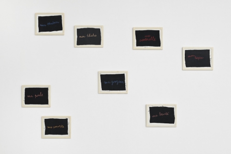 Annette Messager, Les Qualificatifs donnés aux femmes, 1972 , Marian Goodman Gallery