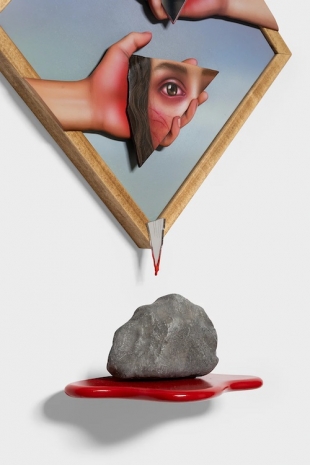 Arghavan Khosravi, BROKEN PIECES, 2025 (detail), KÖNIG GALERIE