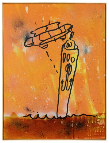 Walter Dahn, Ufo, 1985 , Sprüth Magers
