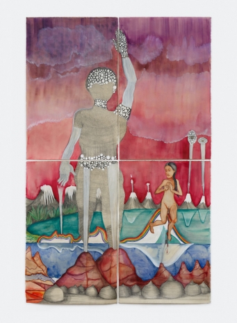 Sandra Vásquez de la Horra, Volcánica, 2023, Tanya Bonakdar Gallery