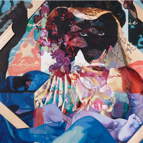 Chayse Sampy , THE CAPTIVE MATERNAL, 2026 (detail), Boesky Gallery