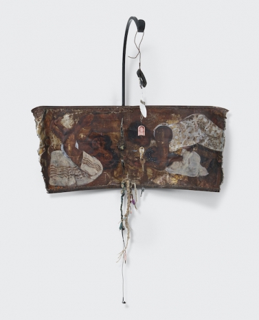 S. Yemisi Adeyemo, Asylum Seekers (Poorest Path from the Richest Earth), 2026 , Boesky Gallery