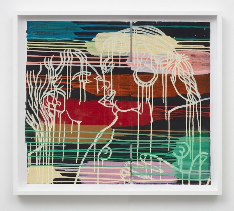 Ghada Amer , SUNSET LOVERS, 2025 , Boesky Gallery