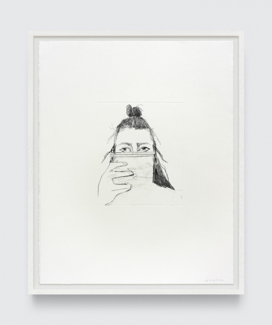 Aubrey Levinthal , Self with Tupperware (Ziti), 2025 , Boesky Gallery