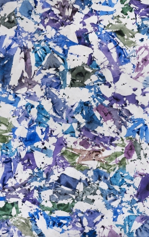Simon Hantaï, Sans titre (Untitled), 1983 , Gagosian