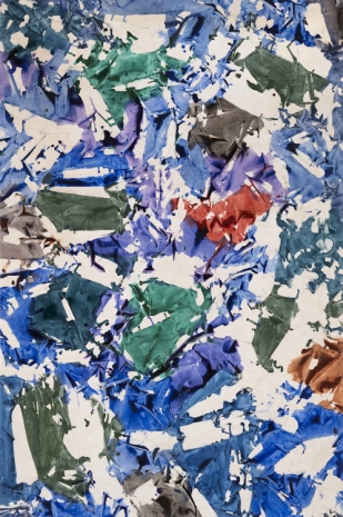 Simon Hantaï, Sans titre (Untitled), 1983 , Gagosian