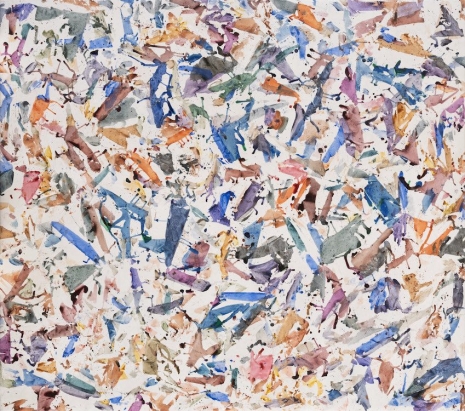 Simon Hantaï, Sans titre (Untitled), 1984 , Gagosian