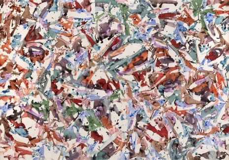 Simon Hantaï, Sans titre (Untitled), 1984 , Gagosian