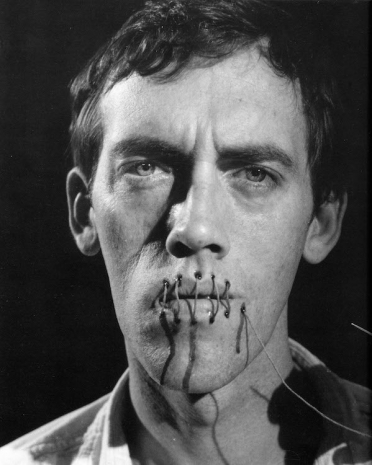 Andreas Sterzing , David Wojnarowicz (Silence=Death); New York, 1989/2025 , The Modern Institute