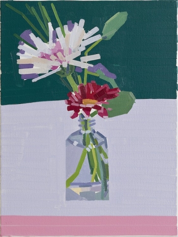 Guy Yanai, Lunch in LA (Flowers), 2026 , Monica De Cardenas