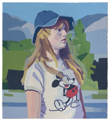 Guy Yanai, Woman with Blue Hat, 2026 , Monica De Cardenas