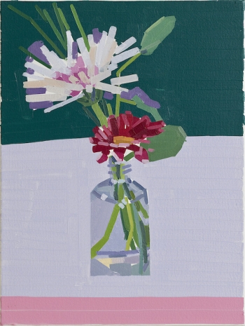 Guy Yanai, Lunch in LA (Flowers), 2026, Monica De Cardenas