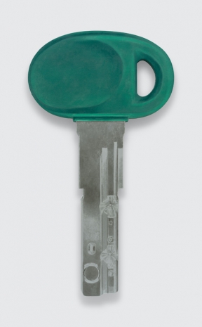 Nate Lowman, Access (Green), 2026 , David Zwirner