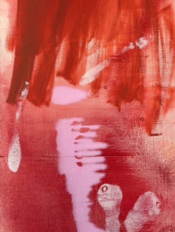 Emma McIntyre, work in progress (detail), 2026, David Zwirner
