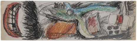 Lee Lozano, Untitled, c. 1960 , Greene Naftali