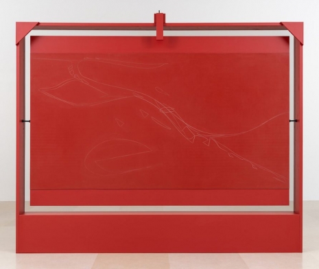Aria Dean , fragment from skinning cattle by power 1867 (fig. 122 in gideon), 2022 , Greene Naftali