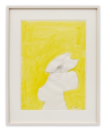 Maria Lassnig  , Nasenlöcher (Nostrils), 1997, Hauser & Wirth