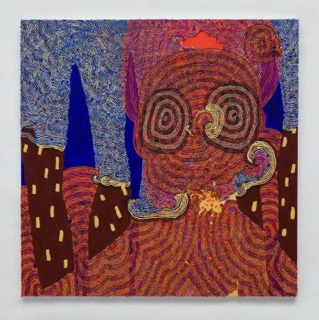 Haas Brothers, Landscape with Blue Trees, 2026 , Boesky Gallery