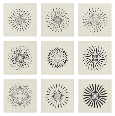 Jordan Belson, Vortex Drawings, c. 1961 , Matthew Marks Gallery