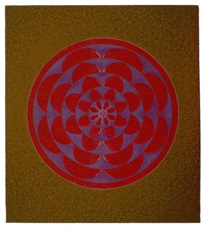 Jordan Belson, Lotus, c. 1965 , Matthew Marks Gallery