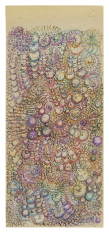 Jordan Belson, Peacock Book drawing 55, 1952 , Matthew Marks Gallery
