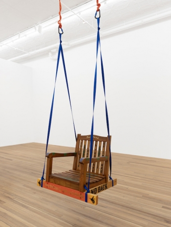Andrea Bowers , Tree-Sitting Swings (Hope), 2026 , Andrew Kreps Gallery