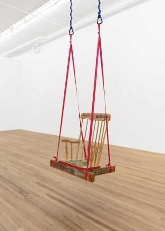 Andrea Bowers , Tree-Sitting Swings (May It Grow Wild And Free), 2026 , Andrew Kreps Gallery