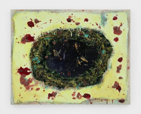 Joan Snyder , Twig Pond, 2024 , Andrew Kreps Gallery