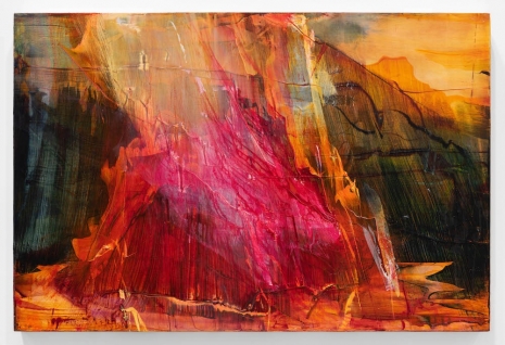 James Lavadour , Bleeding Heart, 2024 , Andrew Kreps Gallery