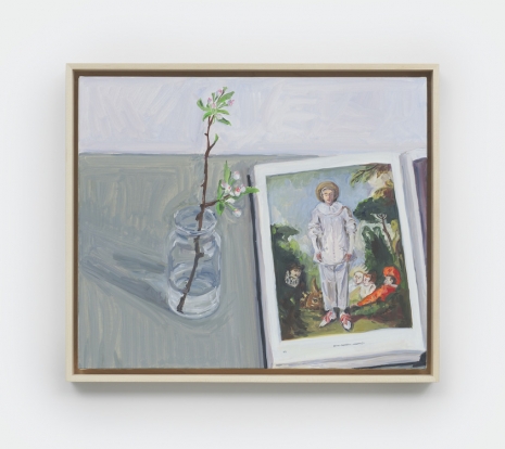 Jean-Philippe Delhomme, Still life with Watteau's Gilles, 2026, Perrotin