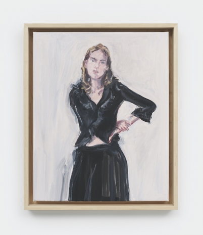 Jean-Philippe Delhomme, Léa in black, 2024, Perrotin