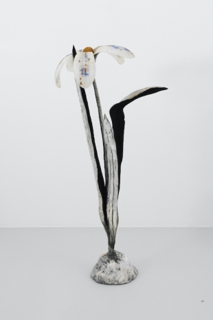Nathalie Djurberg & Hans Berg, You have come to the right place (Big pointly leaves, ocra center), 2025 , Giò Marconi