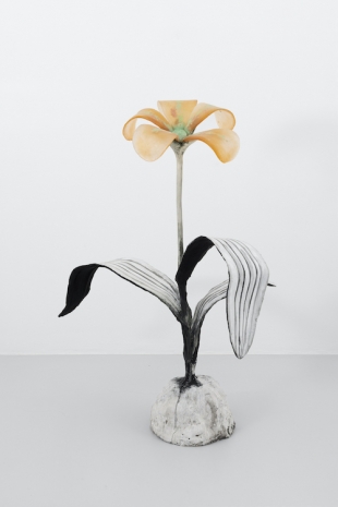 Nathalie Djurberg & Hans Berg, You have come to the right place (Green & orange, big leaves), 2025 , Giò Marconi